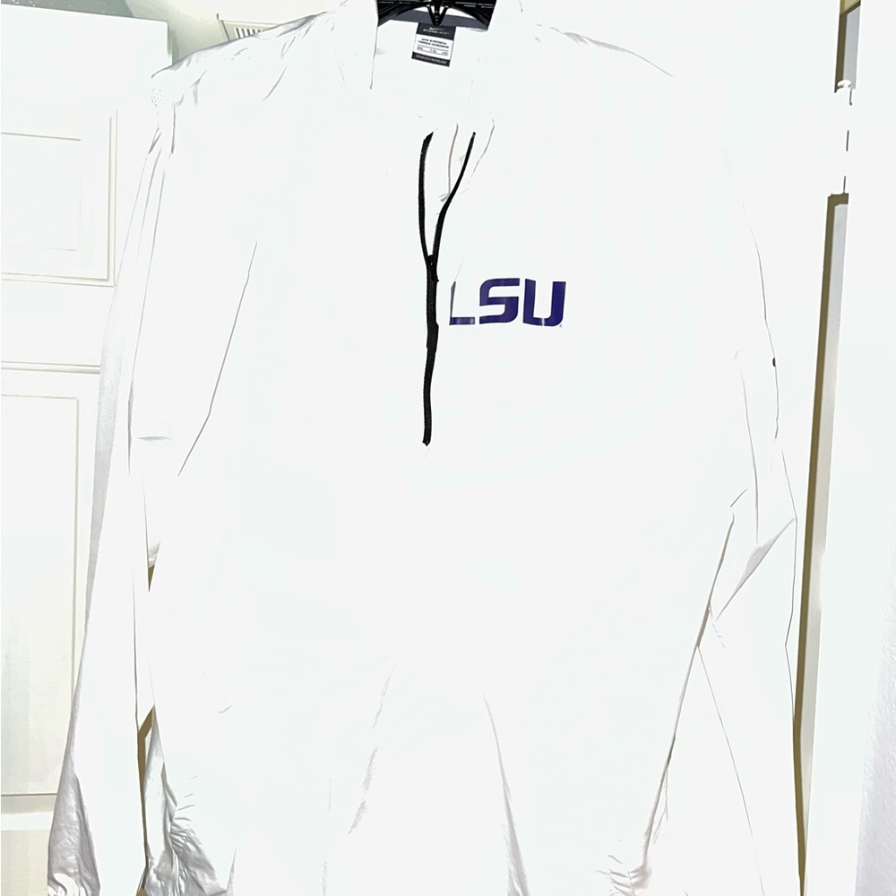 LSU Tigers Nike White Performance Jacket